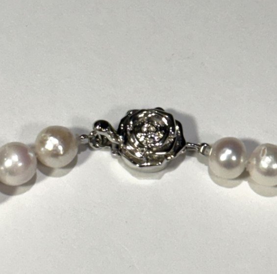 Ingen mindstepris - Halskæde Sølv Perle #2.1