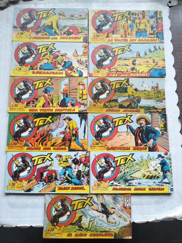 Tex serie a striscia - 20 Comic - Prima ediție - 1962/1967 #4.3