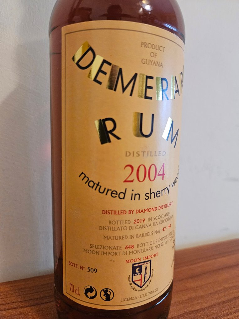 Diamond 2004 Moon Import - Matured in Sherry Wood    - b. 2019  - 70cl #2.1