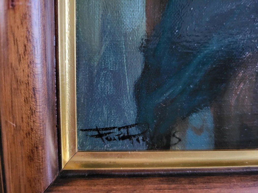 Frits Pieters (1915-2002) - Kaartspelende heren. #4.3