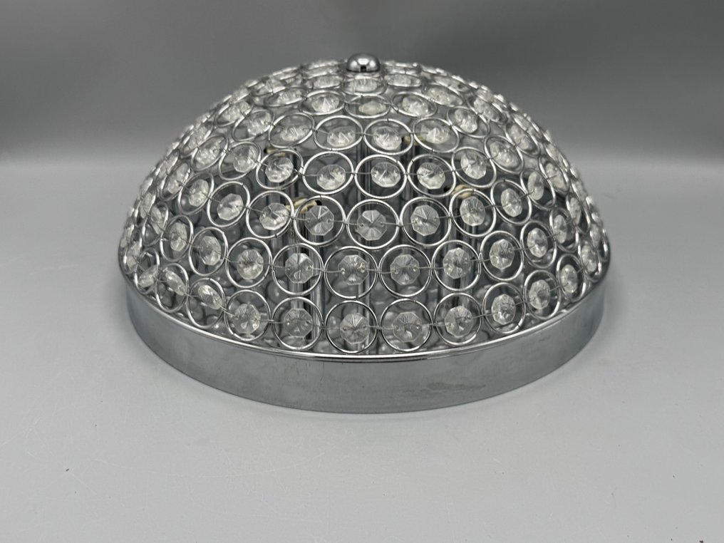 Lamp - Glass, Chrome - Ceiling lamp Carballo #2.1