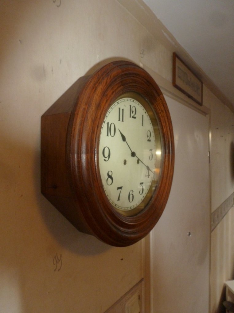 酒馆/酒吧时钟 -   - 橡木 - 1980-1990 #2.1