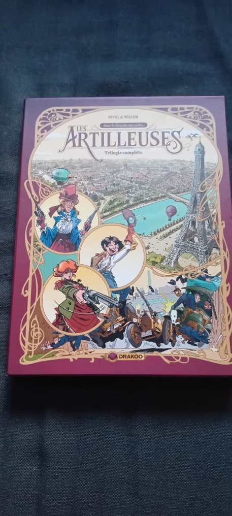 Les Artilleuses T1 à T3 + dédicace - Série complète - 3x C - 3 Album - Første udgave - 2020/2021 #1.0