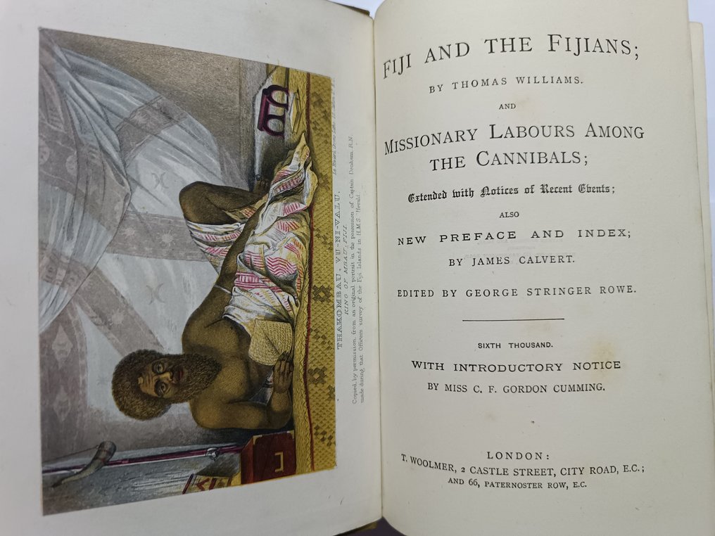 Thomas Williams/James Calvert - Fiji and the Fijians; and Missionary Labours Among the Cannibals - 1870 #2.1