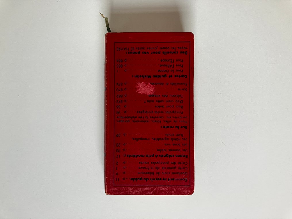 Guide MICHELIN France - 1956 #3.2