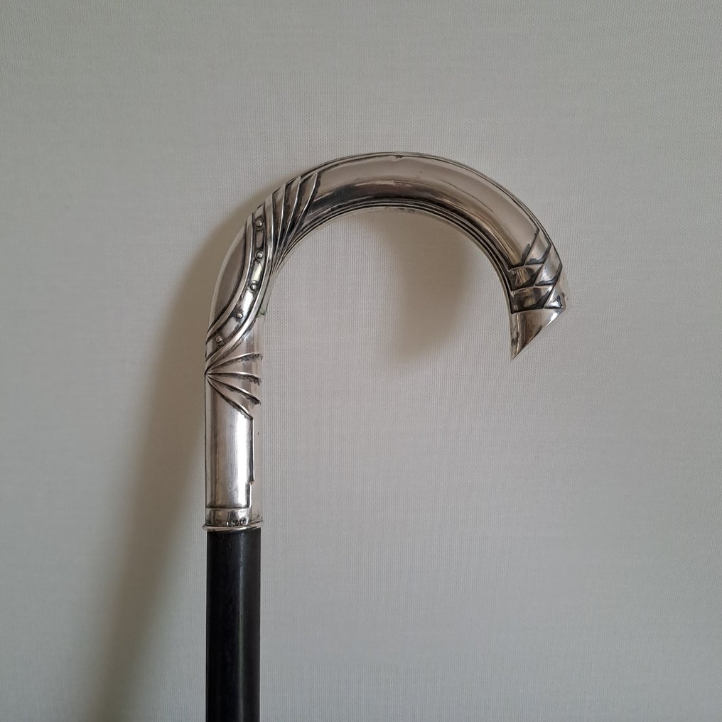 Baston - .800 argint - Canne Art Deco #1.0