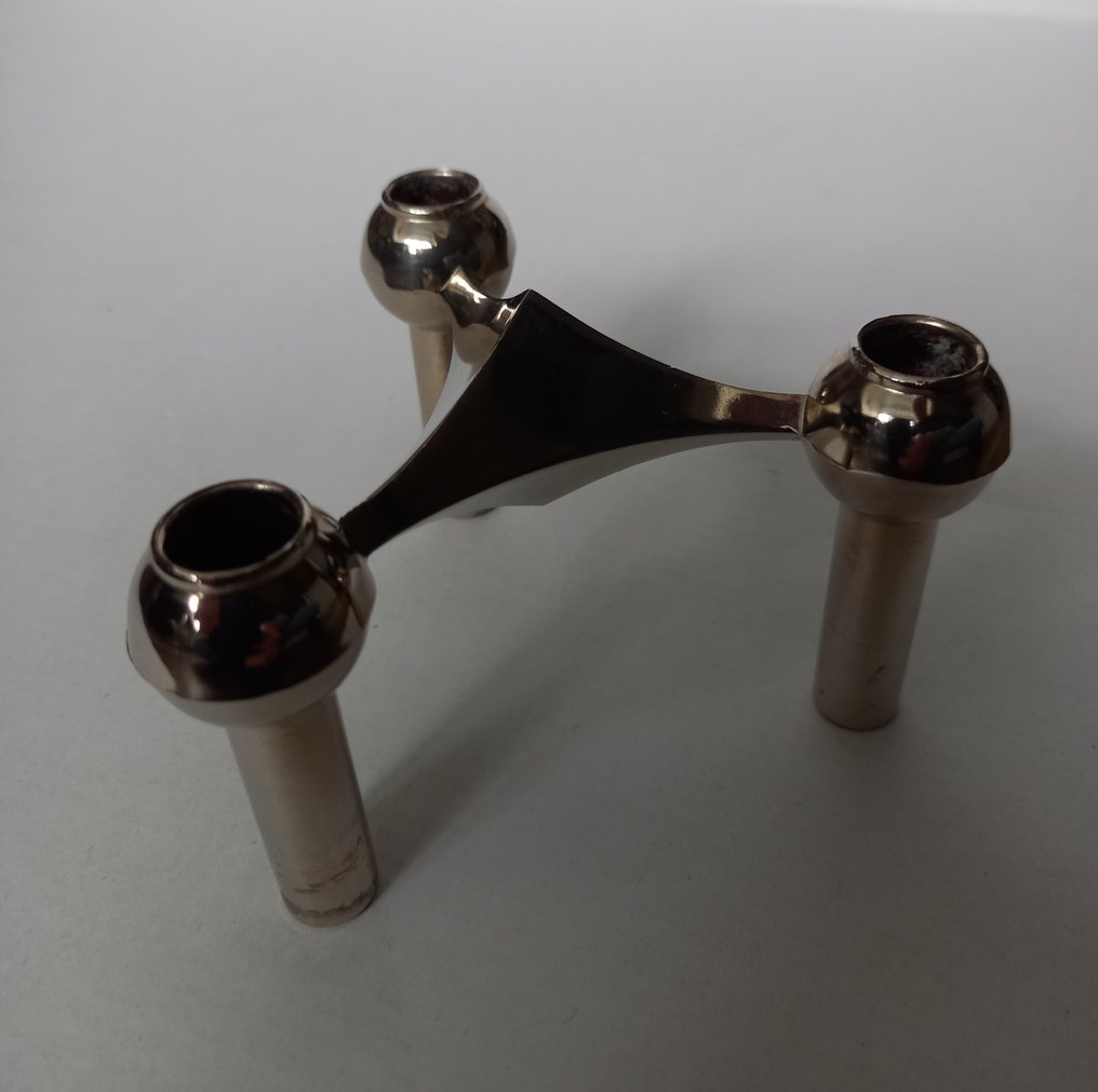 Nagel Konzept - Lysestake (6) - Rustfritt stål - Nagel - Werner Stoff #2.1