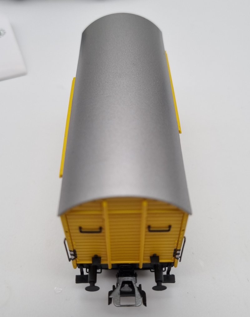 Märklin, Dingler, Exact Train H0 - Sonderwagen - Modellbahnwagen (2) - Exclusive Modell Deutsche Post Dingler und Exact Train Maggi - im Top Zustand! UNBESPIELT! - DB #4.3