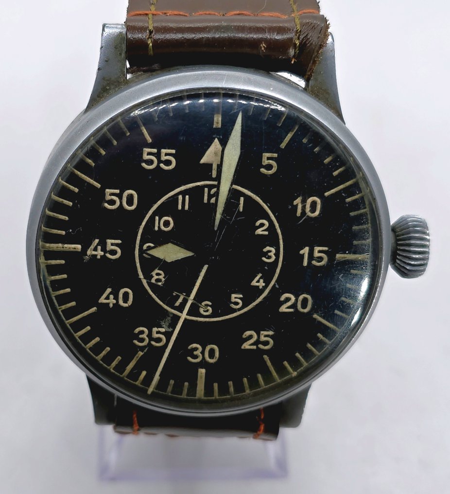 Laco (Lacher & Co Pfortsheim) - Fliegeruhr der deutsche Luftwaffe - Uhr Nr. 2556 - Kaliber Durowe - Deutschland um 1940 - Herre - 1940 #1.0