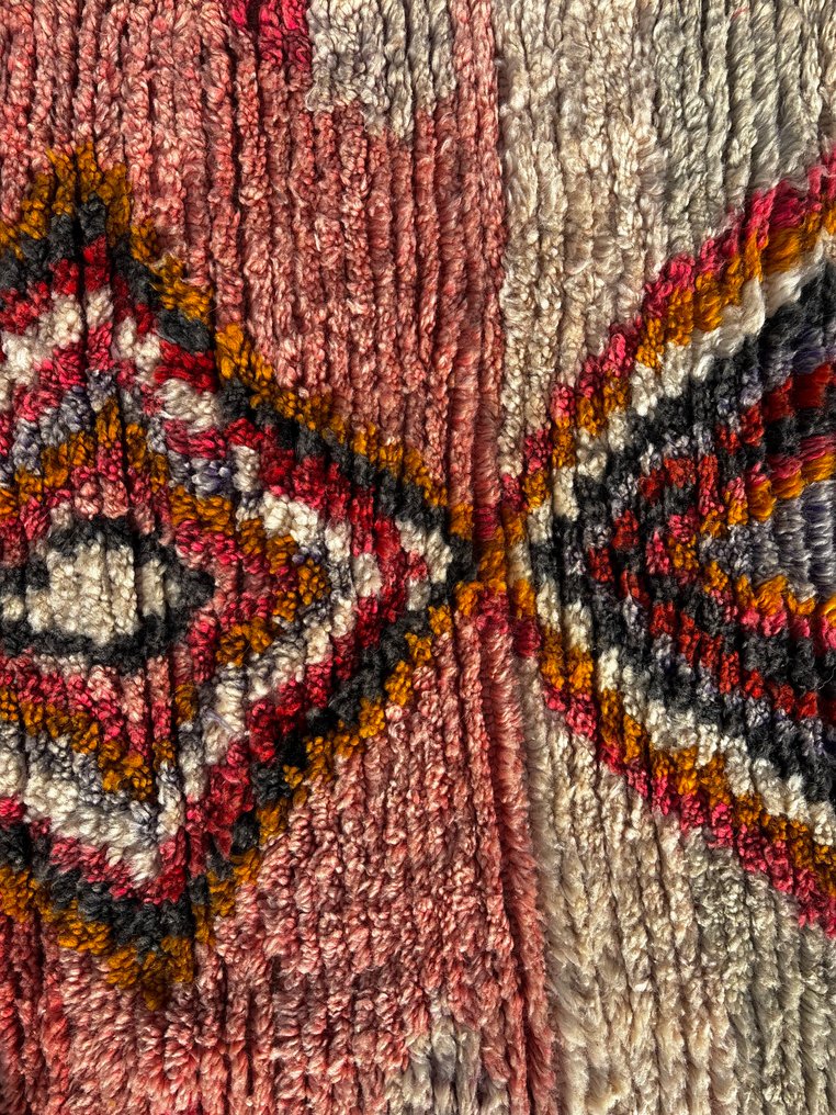 Μοντέρνο Μαροκινό Χαλί Δρομέας – Χειροποίητο Μαλλί – Σύγχρονο Στυλ Μπερμπέρ - Χαλί - 300 cm - 80 cm #2.1