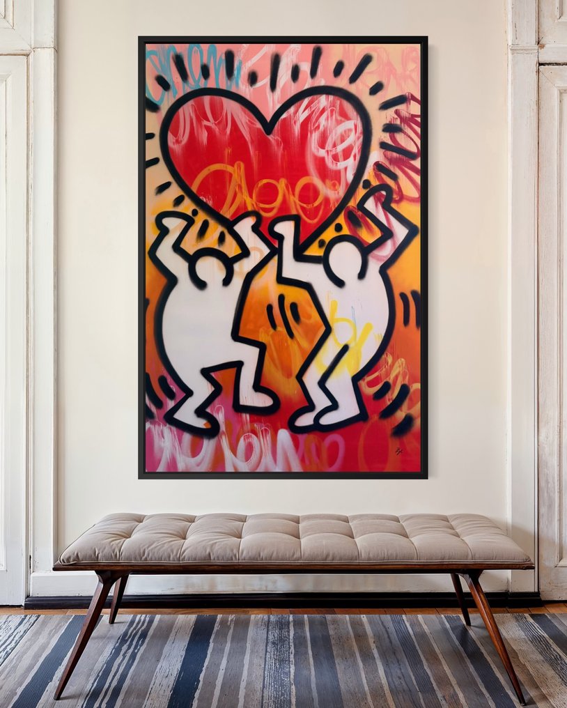 Gunnar Zyl - Heart / Keith Haring & Zyl XXL #1.0