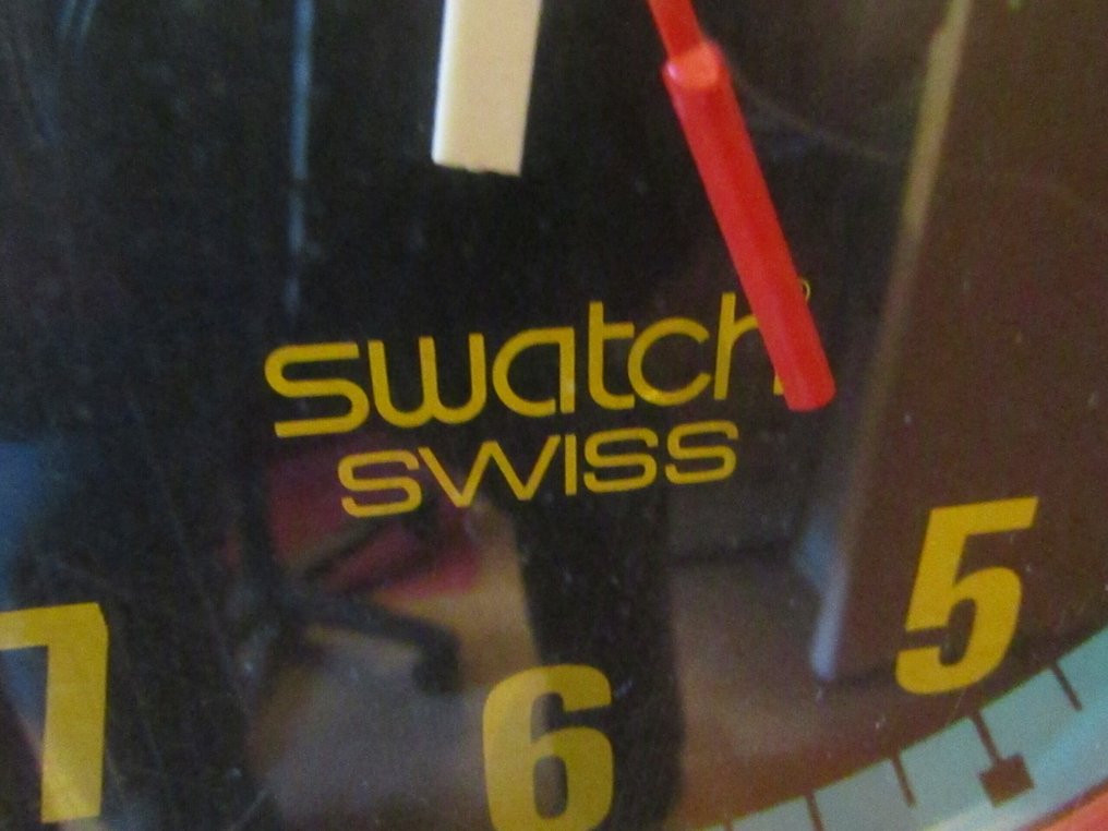 Wall clock - Swatch -   Plastic - 1980-1990 #3.2