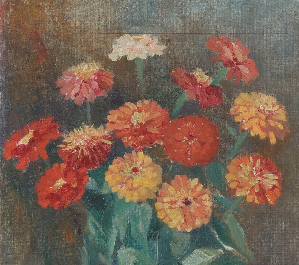 Abraham van der Zee (1882-1958) - Bloemstilleven #4.3