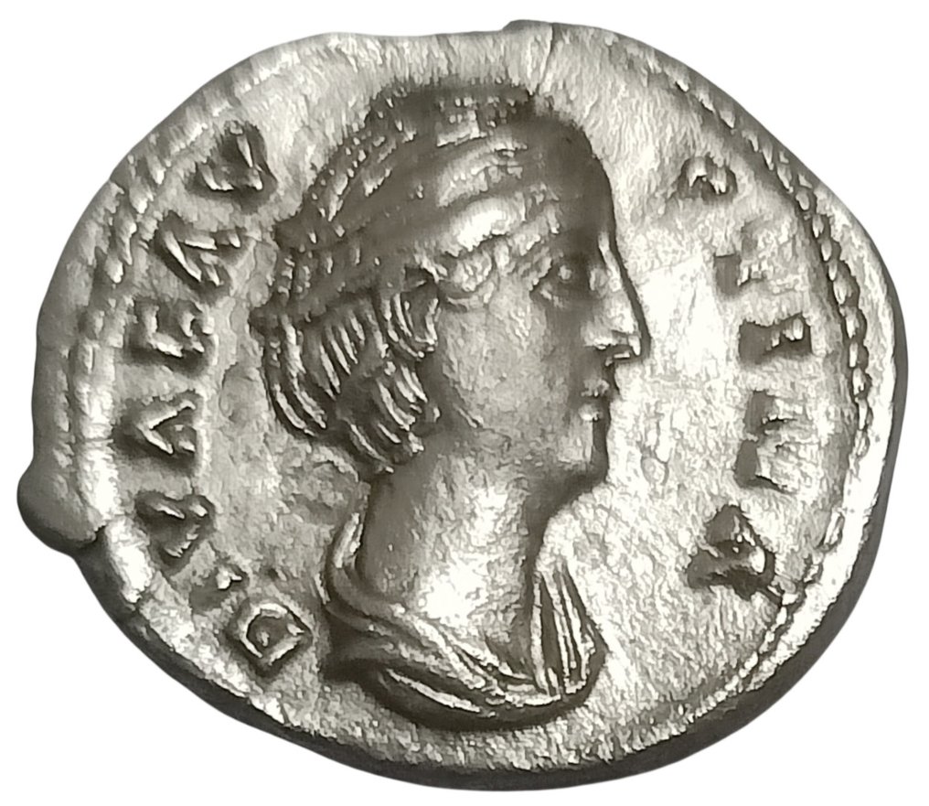 罗马帝国. 福斯蒂娜一世（†公元140/1）. Denarius Rome - Ceres  (没有保留价) #1.0