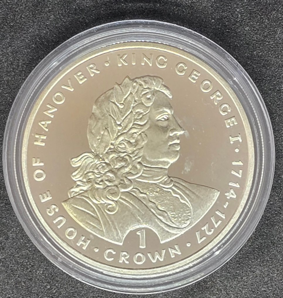 Γιβραλτάρ. 1 Crown 1993 2 x (χωρίς τιμή ασφαλείας) #1.0