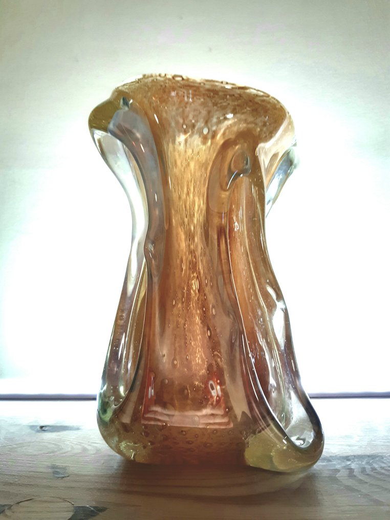 Škrdlovice - Bohuslav Beránek - Βάζο -  5638  - Γυαλί #1.0