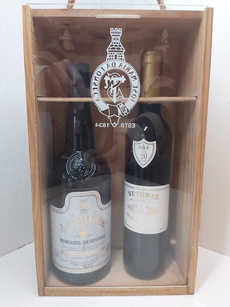 José Maria da Fonseca: Alambre & Roxo - Setúbal 20 years old - 2 750ml / 500ml #1.0