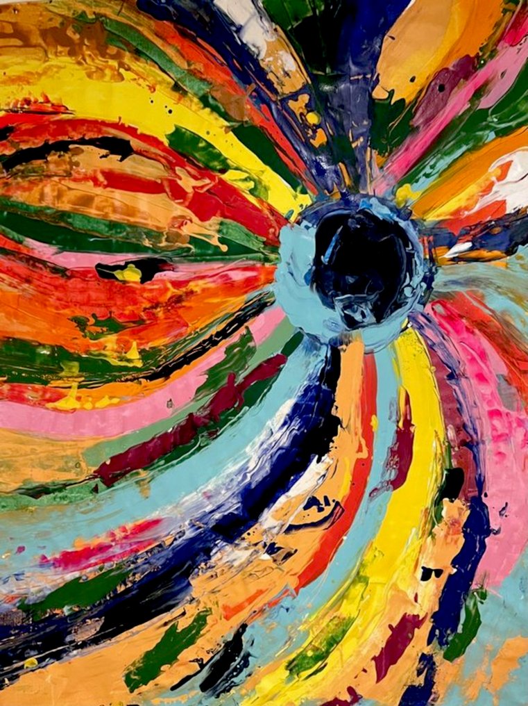 Jane Grieco - Explosión de vida - Tableau, unique, format XXL. #1.0