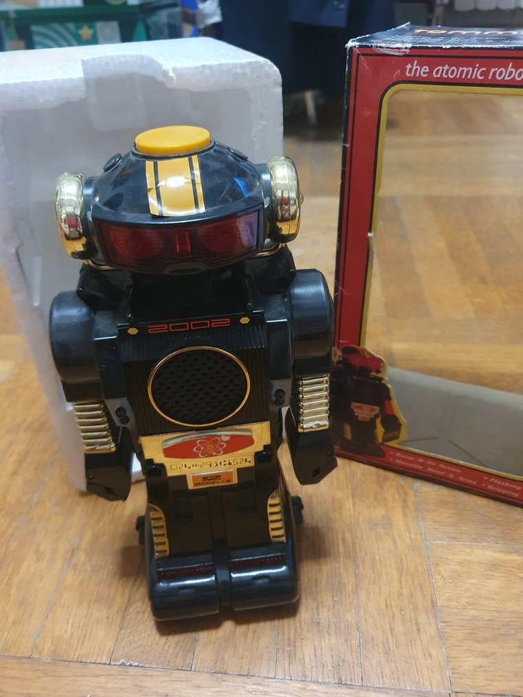 New Bright Toys  - Legetøjsrobot Tommy The Atomic Robot, Boxed #1.0