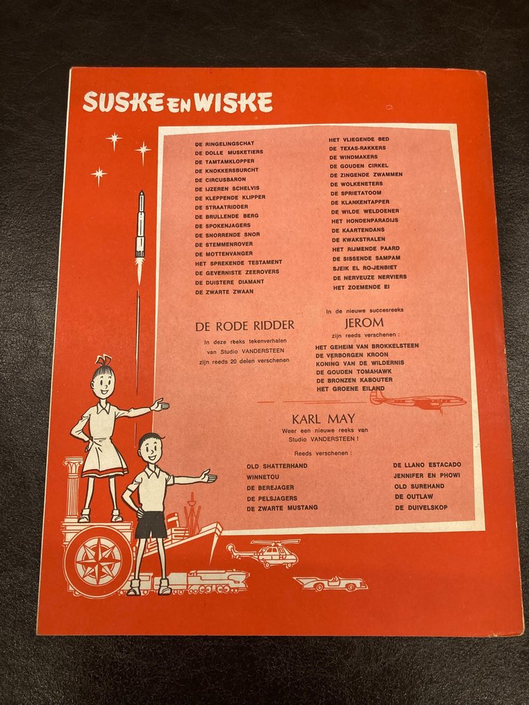 Suske en Wiske TG-54 - De koddige kater - 1 Album - First edition - 1965 #1.0
