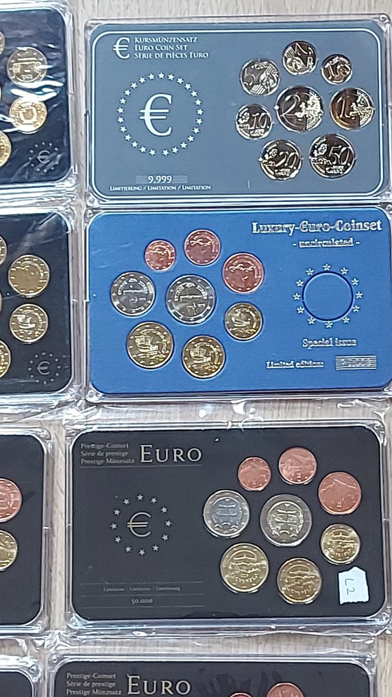 Ευρώπη. Series 1 Cent - 2 Euro 2003/2018 (12 series) (χωρίς τιμή ασφαλείας) #4.3