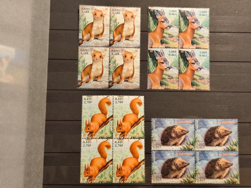 France 1997/2004 - French Postage Stamps – MNH Collection (Blocks, Sheets & Booklets) Offered for sale is a #3.2