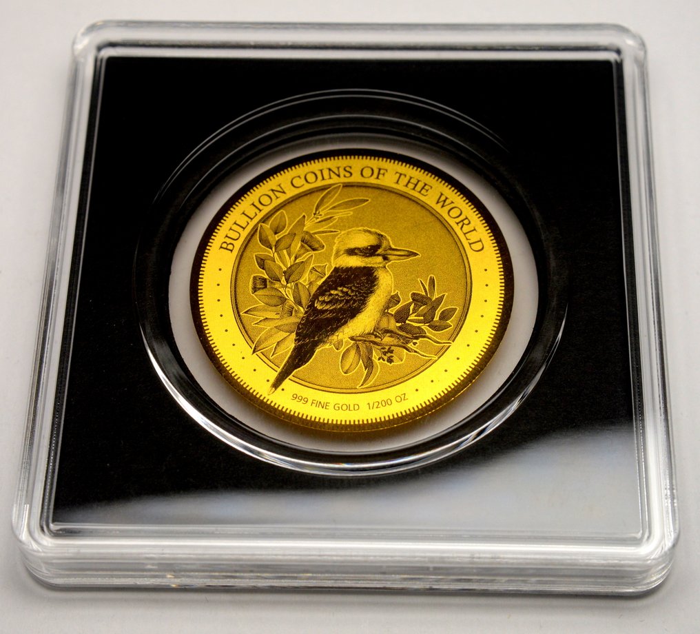 Csád. 5000 Francs 2023 Australian Kookaburra - Bullion Coins of the World - 1/200oz (.999)  (Nincs minimálár) #1.0