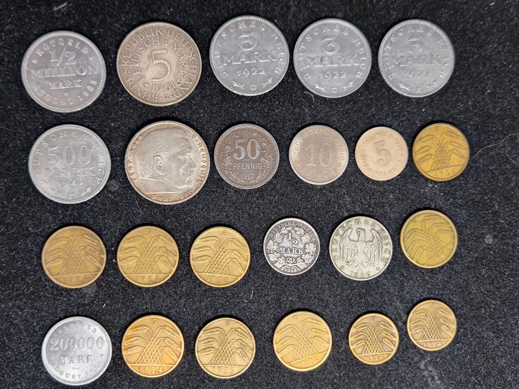 德國,Third Reich Collection of coins incl. silver (沒有保留價) #1.0