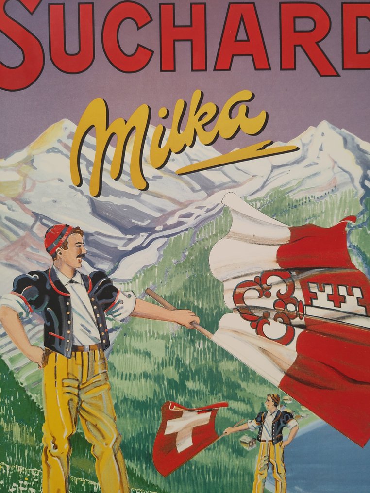 Milka Suchard Chocolat - Sinal de esmalte - Esmalte #1.0