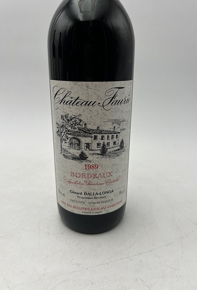 1989 x 3 Château Faurie & 2004 x 3 Château Lagraula - Burdeos - 6 Botellas (0,75 L) #3.2