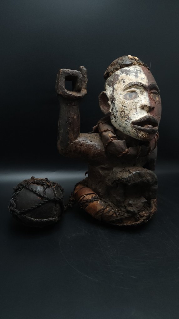 superbe buste nkisi - Bakongo - congo rdc  (没有保留价) #4.3