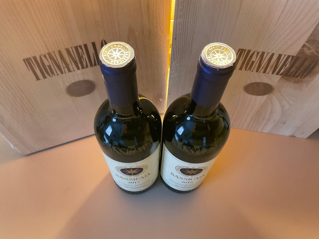 2017 & 2016 Tenuta San Guido, Sassicaia - Bolgheri DOC - 2 Bottles (0.75L) #1.0