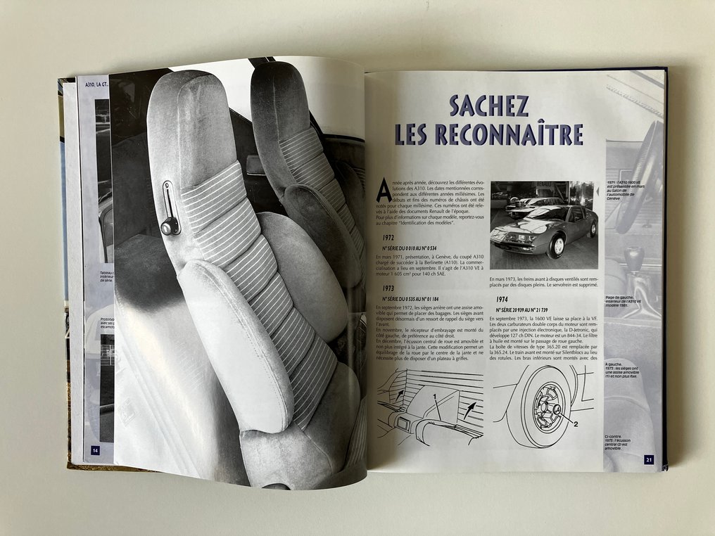 (FR) ALPINE-RENAULT A310 books - 2004 #2.1