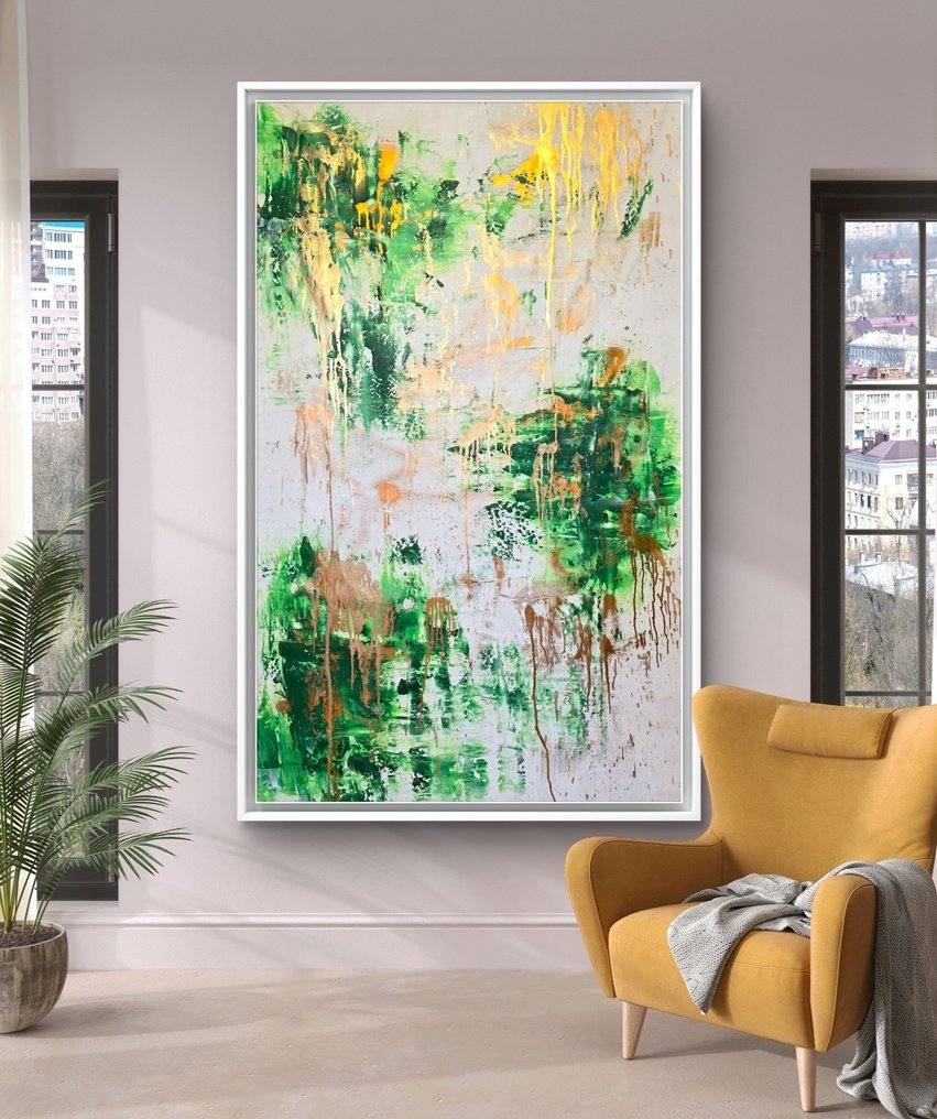 Irena Lenartowicz - Green&Gold Composition - XXL #3.2