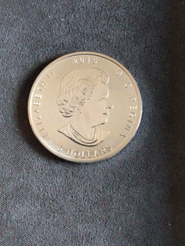 加拿大. 1 Dollar 2015  (沒有保留價) #1.0