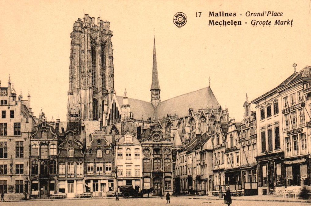 比利时 - 城市和景观 - 比利时 - 一般 - 各省 - 明信片 (155) - 1906-1970 #1.0