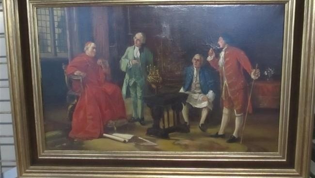 Ευρωπαϊκή σχολή (XIX) - Kardinaal in vergadering #2.1