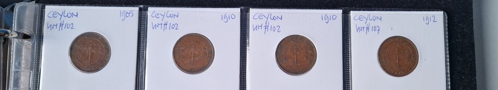 斯里兰卡, 锡兰. Lot 172 stuks  (没有保留价) #2.1