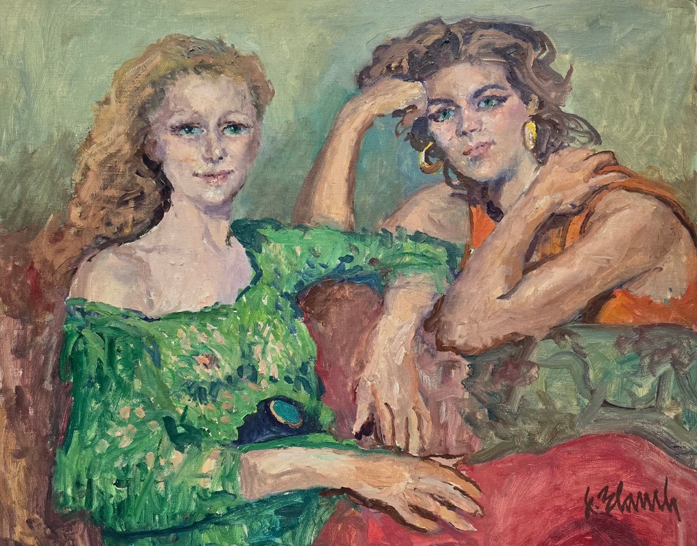 Xavier Blanch Pla (1918-1999) - Unión tranquila - XL FORMAT #1.0