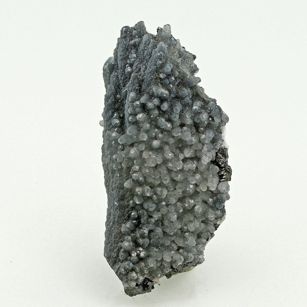 紫外线活性！灰色方解石 水晶 - 高度: 8 cm - 闊度: 3.9 cm- 93 g #1.0