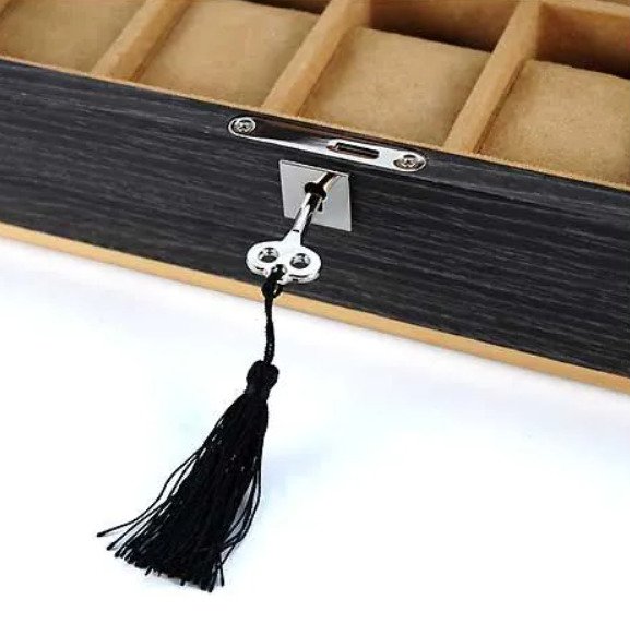 Prestige - Ékszeresdoboz - Ginkgo fa óra doboz - Fa #1.0