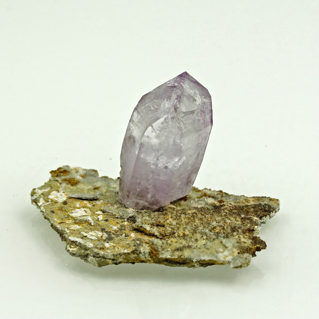 Μοναδική Αμέθυστος Κρίσταλ στη μήτρα - Ύψος: 6.2 cm - Πλάτος: 3.8 cm- 35 g #2.1