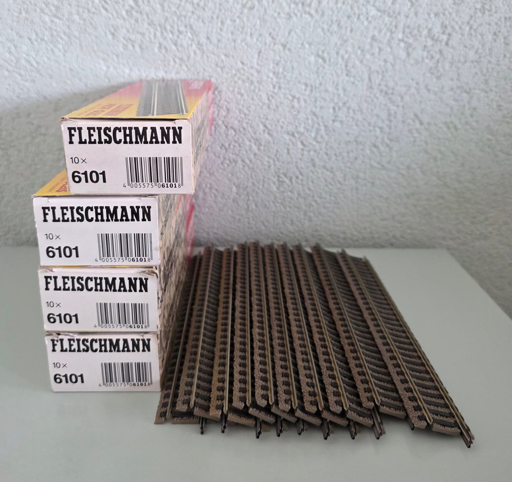 Fleischmann H0 - 6101 - Modelltogspor (40) - Profi rails 6101 #1.0