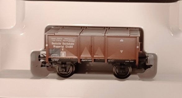 Märklin H0 - 46090 - Σετ τρένου μοντελισμού μεταφοράς εμπορευμάτων (1) - Σετ φορτηγών βαγονιών - 5 πέντε βαγόνια εποχής II. - DRG #3.2