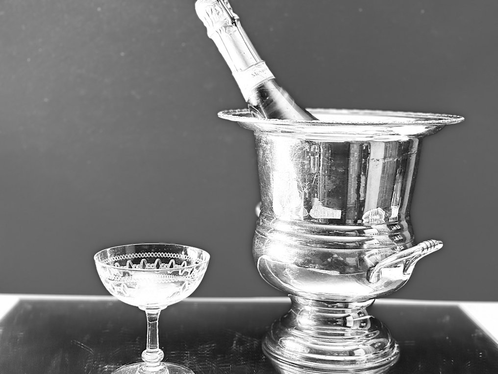 Pezsgőhűtők - Ezüstözött, Réz #2.1