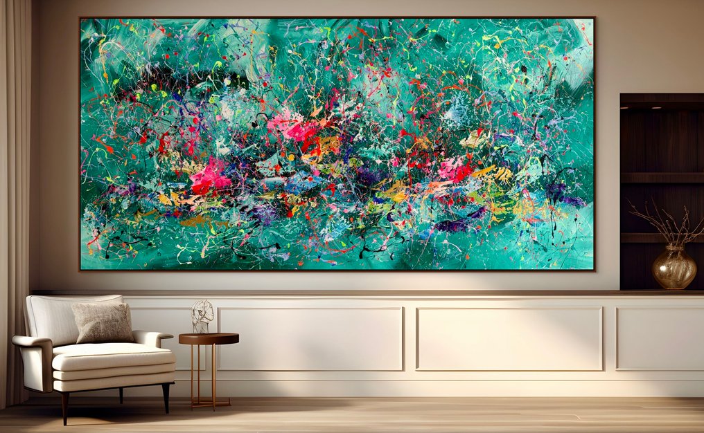 Ivanka Matiss - Monet’s garden N.27 XXL #1.0