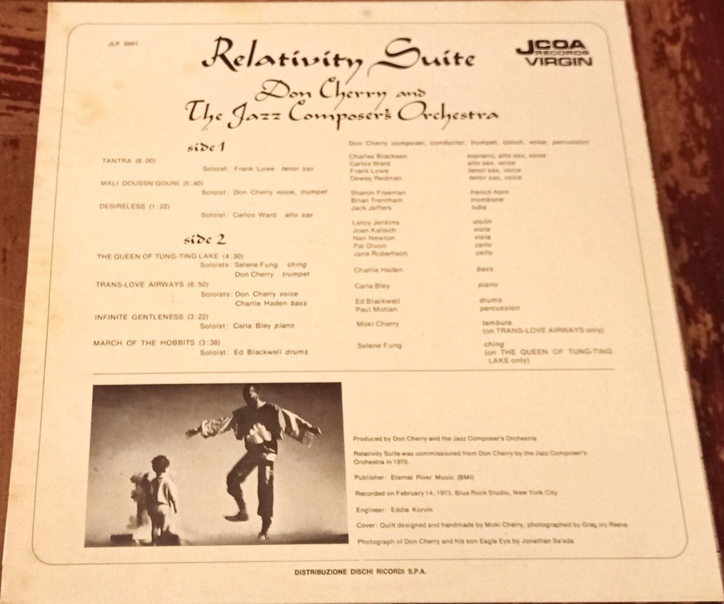 Don Cherry - Relativity Suite / Sonny Rollins Blue Note - LP - 1974 #2.1
