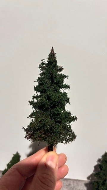 Ultra Realistische modelbouw bomen H0, N, TT - eigen productie - Model train scenery (5) - willow trees #4.3