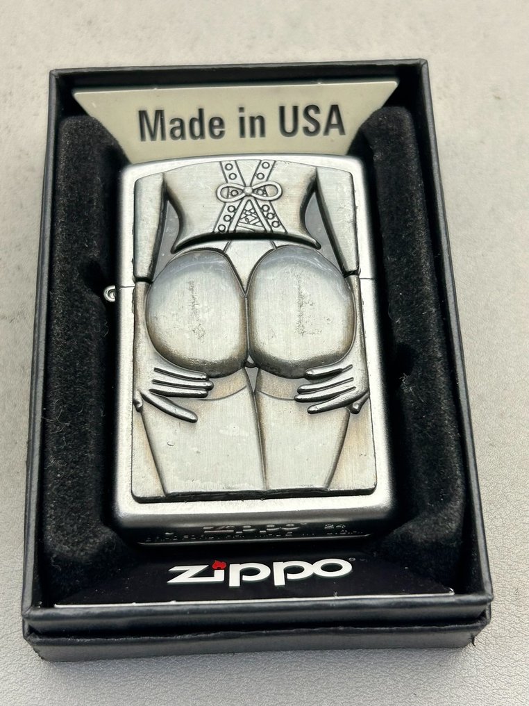 Zippo - Ingen mindstepris - Lighter - Stål (rustfrit) #1.0