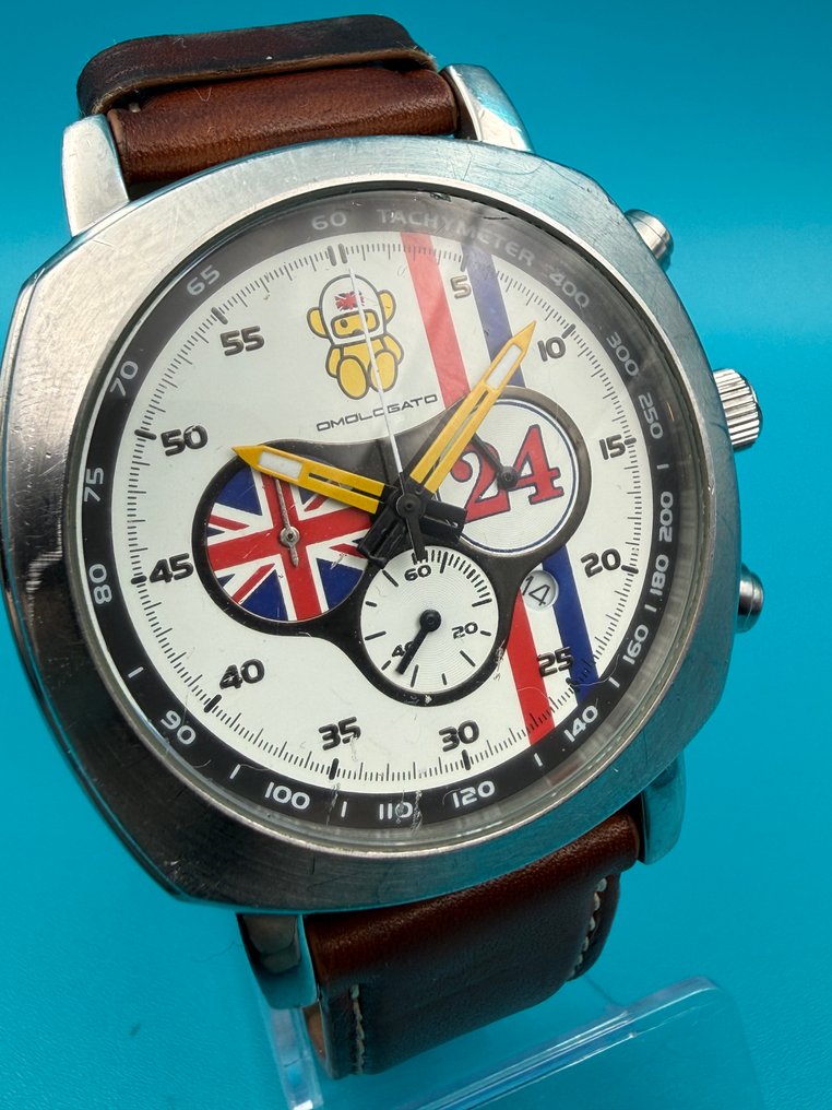 Watch - Olmologato - James Hunt Chronograph wristwatch white #2.1